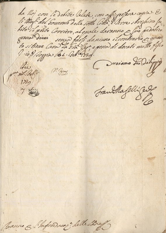 Bando 1, Foggia 1 febbraio 1739, pag. 3